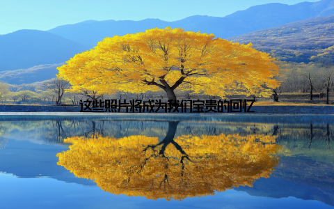 这些照片将成为我们宝贵的回忆