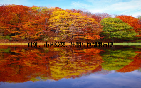 此外, 市内公交、出租车也都很方便