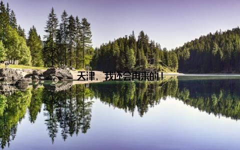 天津, 我还会再来的!