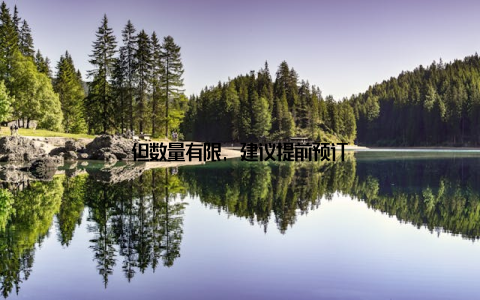 但数量有限, 建议提前预订