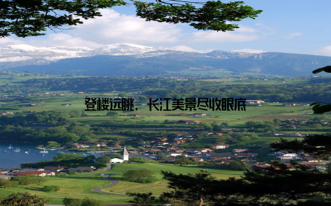 登楼远眺, 长江美景尽收眼底