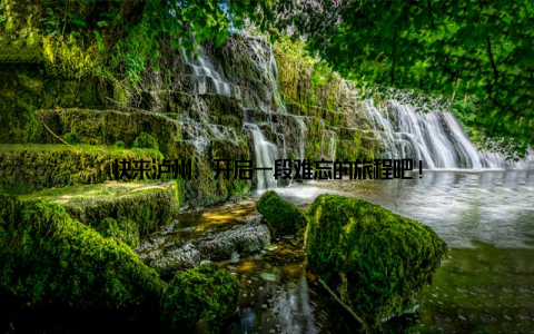 快来泸州, 开启一段难忘的旅程吧!