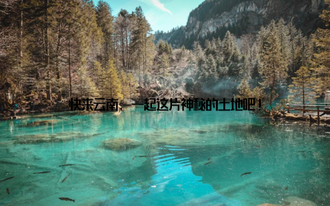 快来云南, 一起这片神秘的土地吧!